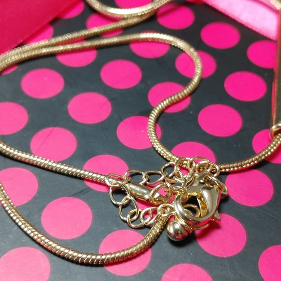 Vintage Turquoise Stone Beaded Plate Necklace and Earrings Gold Chain & Accents - Picture 7 of 9